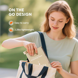 Easy Delivery Portable Coffee Brewer, 400W Drip & Pour-Over Compact Coffee Maker for Home, Office & Travel by iCafilas