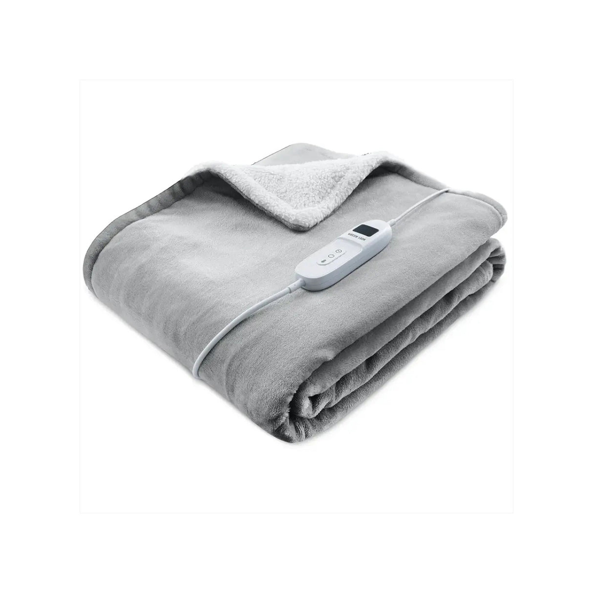 Electric Blanket with Heating Function – Fast Warmth Technology, Soft Cozy Fabric by Green Lion