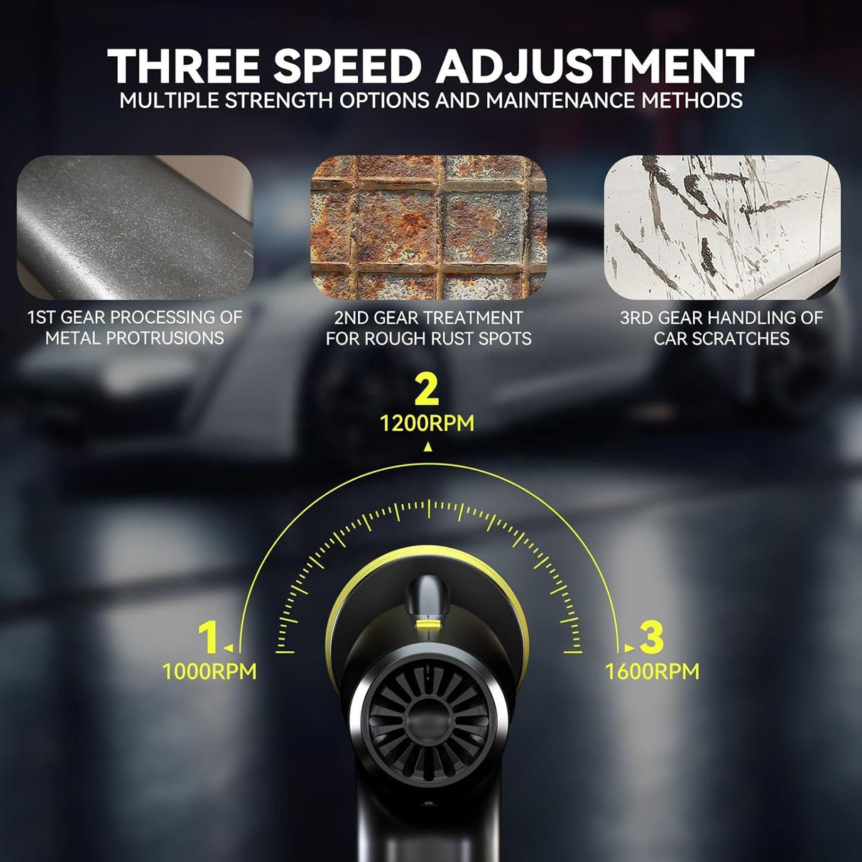 Electric Cordless Car Polishing and Waxing Machine CP-01  Car Waxing Machine SASKA Trading
