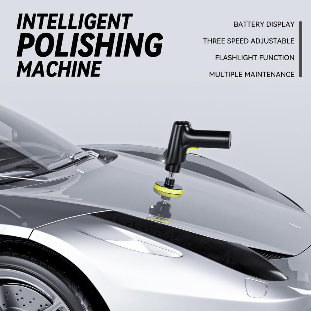 Electric Cordless Car Polishing and Waxing Machine CP-01  Car Waxing Machine SASKA Trading