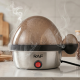 Electric Egg Boiler - 350 W, Up to 7 Eggs, Auto-Shutoff, Soft-Medium-Hard Boiled, By RAF