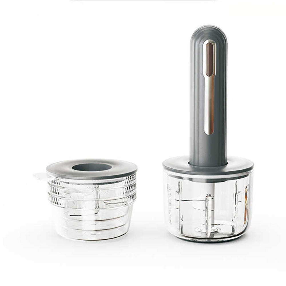 Electric Handy Stick Food Chopper Combo SASKA BLACK