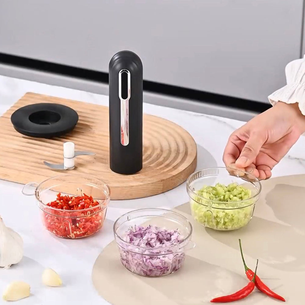 Electric Handy Stick Food Chopper Combo  food chopper SASKA Trading