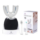 360-degree Cleaning Automatic Toothbrush with Three Operating Modes for Adults By Magentak - black - saska - saska.ae
