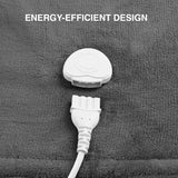 Electric Blanket with Heating Function – Fast Warmth Technology, Soft Cozy Fabric by Green Lion