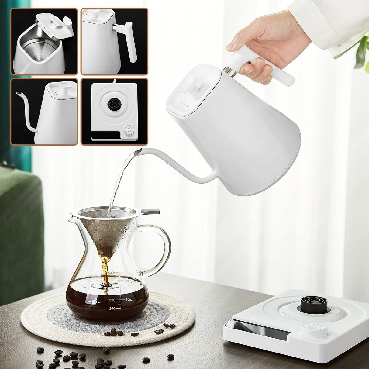 KT10 PRO Electric Kettle 1L - SASKA Trading