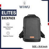 Elite S 15.6-inch Waterproof Backpack for Man and Women by WiWU