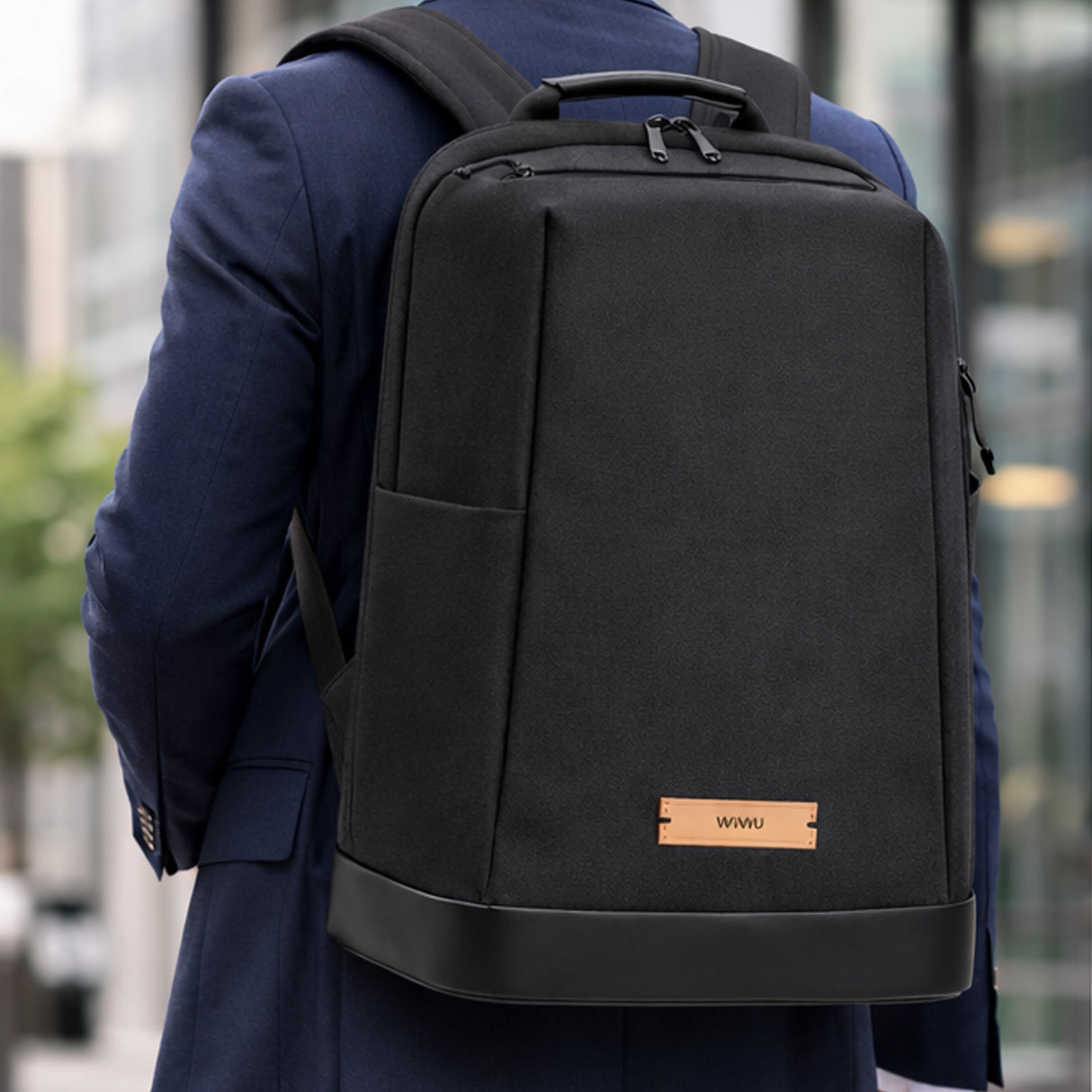 Elite S 15.6-inch Waterproof Backpack for Man and Women by WiWU