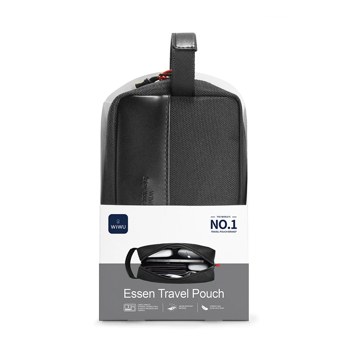 Essen Travel Pouch – Compact & Stylish Organizer Bag for Man by WiWU