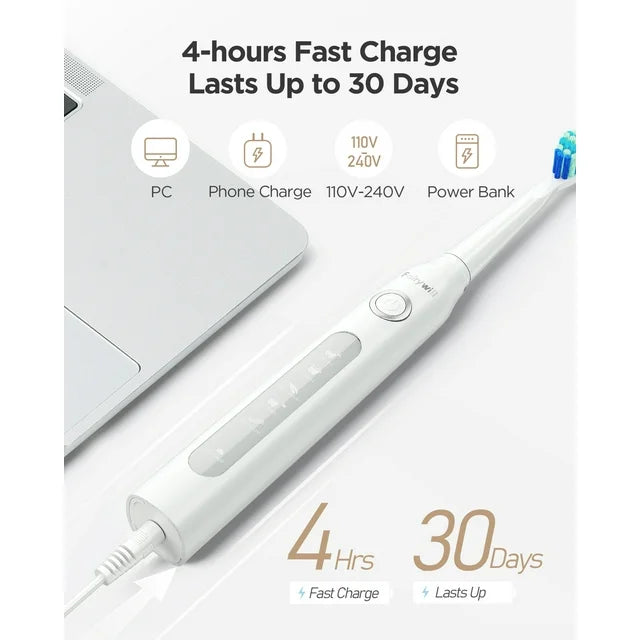 Fairywill 2 in 1 Electric Toothbrush - SASKA