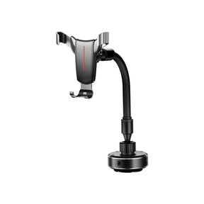 FlexiMount Universal Phone Holder – Adjustable Car & Desk Mount, Strong Suction by Porodo | Phone Holder | SASKA Trading