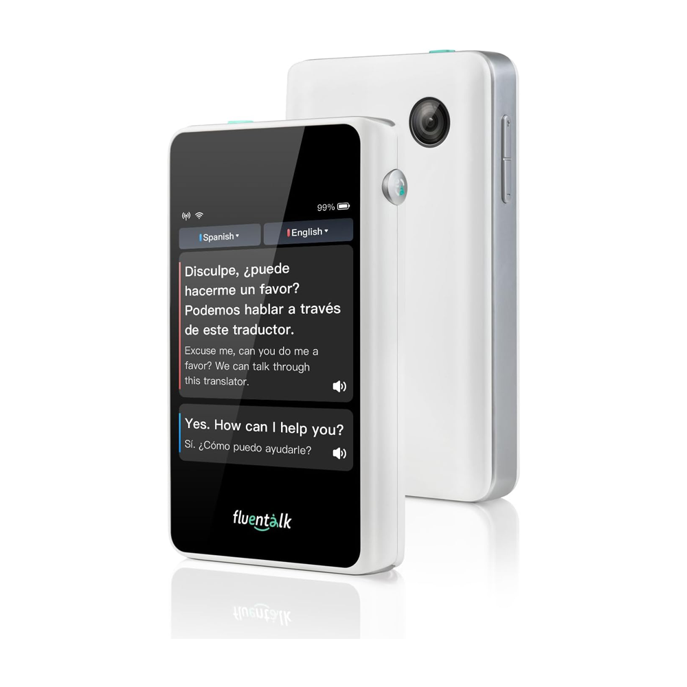 Fluentalk Timekettle T1 Mini Translator Device white