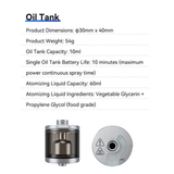Fog Machine Oil Tank for TELESIN C40