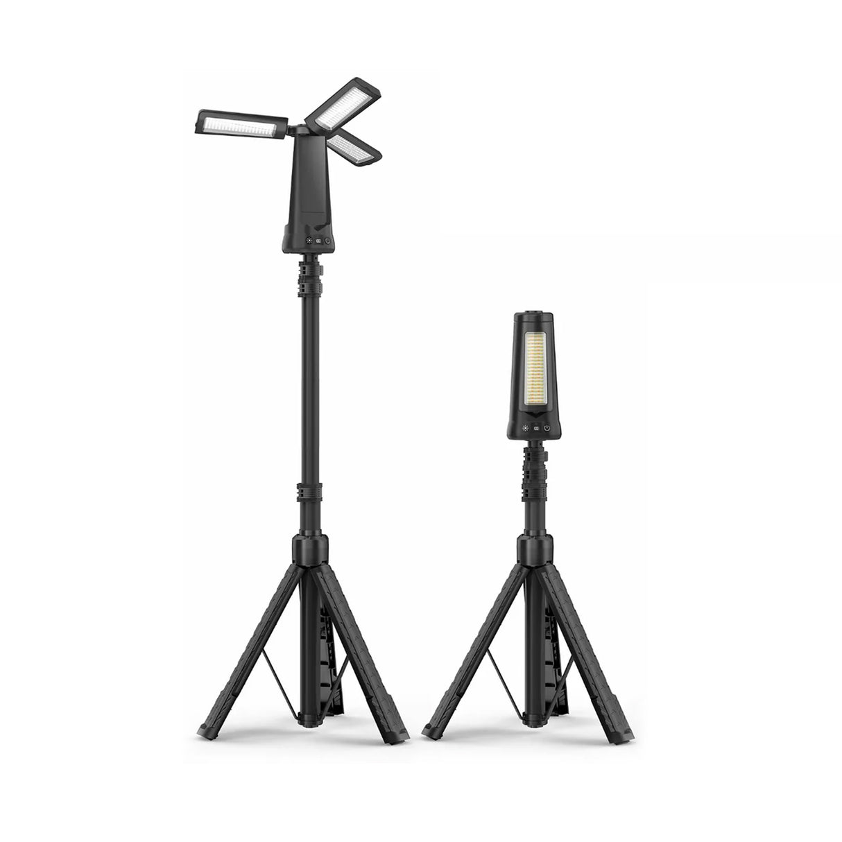 Portable Solar LED Work Light – Rechargeable Camping Lantern with Adjustable Brightness and USB Charging