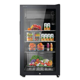 Mini 83L Compact Refrigerator with Adjustable Shelves, LED Light and Child Lock by Green Lion by -  saska- saska.ae