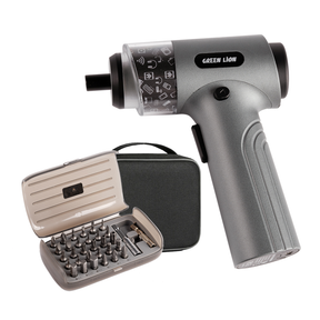 Green Lion 35 in 1 Electric Screwdriver Set Black | Electric Screwdriver | SASKA Trading