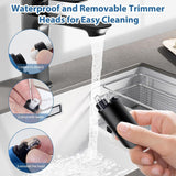 Nose Pro Rechargeable Nose & Ear Trimmer 9600 RPM with Type-C Charging, 360° Rotating Head, Dual Speed by Green Lion