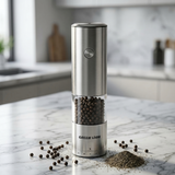 Green Lion Portable Salt & Pepper Grinder 6.5W Silver