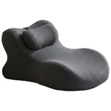 Relief Wedge Pillow – 100% PE Memory Foam Ergonomic Support Cushion by Green Lion - saska - saska.ae