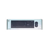 Green Lion Wireless Keyboard & Mouse Black