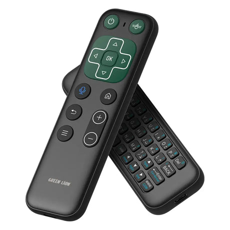 Universal Wireless Remote Control with Mini Keyboard & Air Mouse 2.4G by Green Lion - SASKA - saska.ae