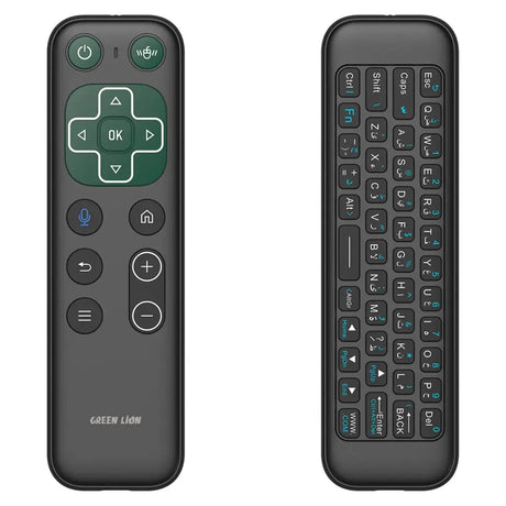 Universal Wireless Remote Control with Mini Keyboard & Air Mouse 2.4G by Green Lion