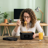 Portable Electric Lunch Box 1L with 8000mAh Battery, Digital Touch Screen & USB-C Fast Charging by Green Lion