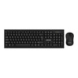 Green Lion Wireless Keyboard & Mouse Black