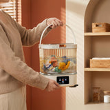 Mini Wash 12L Portable Compact Washing Machine for Baby Clothes, Underwear, Socks by Green Lion