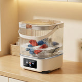 Mini Wash 12L Portable Compact Washing Machine for Baby Clothes, Underwear, Socks by Green Lion
