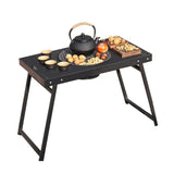 Foldable Grill Table – Compact Outdoor BBQ & Kabob Skewer Station