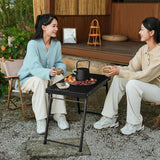 Foldable Grill Table – Compact Outdoor BBQ & Kabob Skewer Station