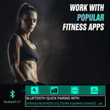 H1 Heart Rate Monitor Armband, Bluetooth 5.1 & ANT+ Optical Sensor, ±1BPM Accuracy, Waterproof Fitness Tracker for Running, Cycling & Gym by CYCPLUS | Heart Rate Monitor | SASKA Trading