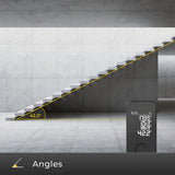 جهاز قياس الليزر PRO – مدى 50 مترًا، 5 أوضاع قياس، شاشة رقمية ملونة من HOTO