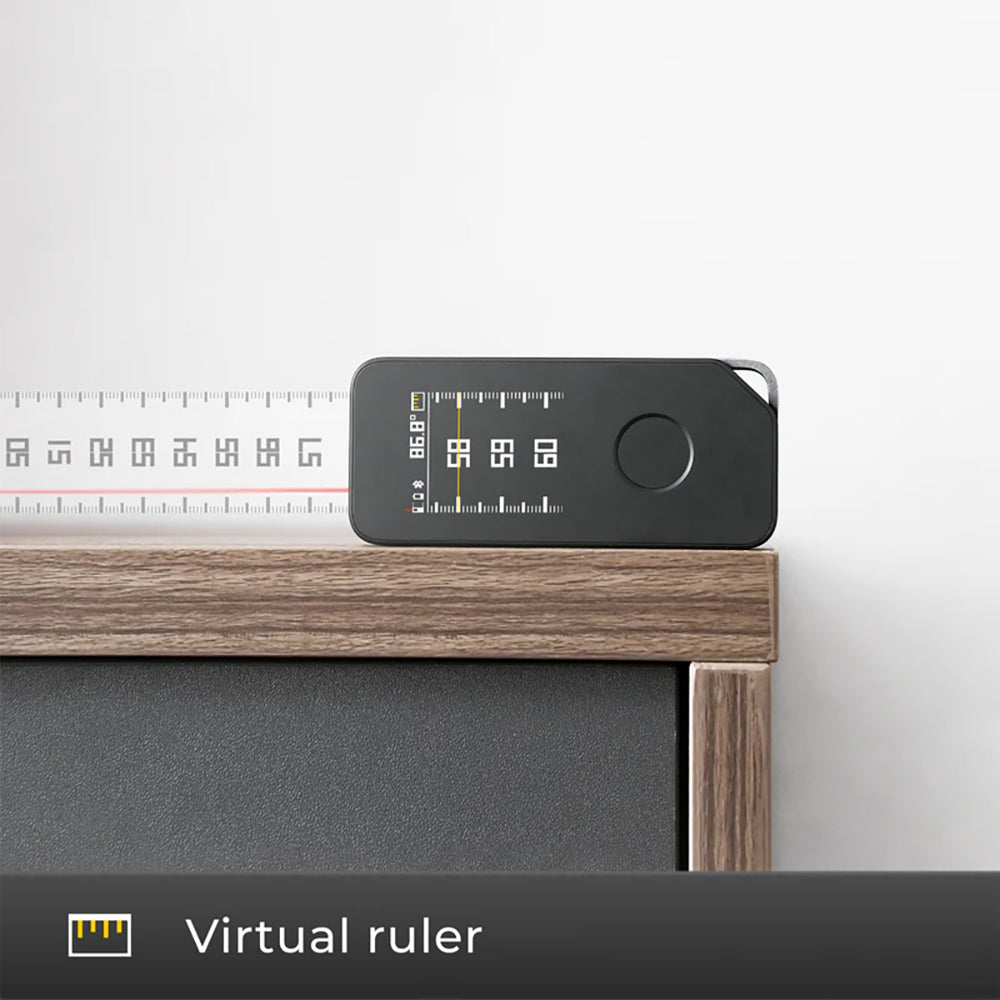 جهاز قياس الليزر PRO – مدى 50 مترًا، 5 أوضاع قياس، شاشة رقمية ملونة من HOTO