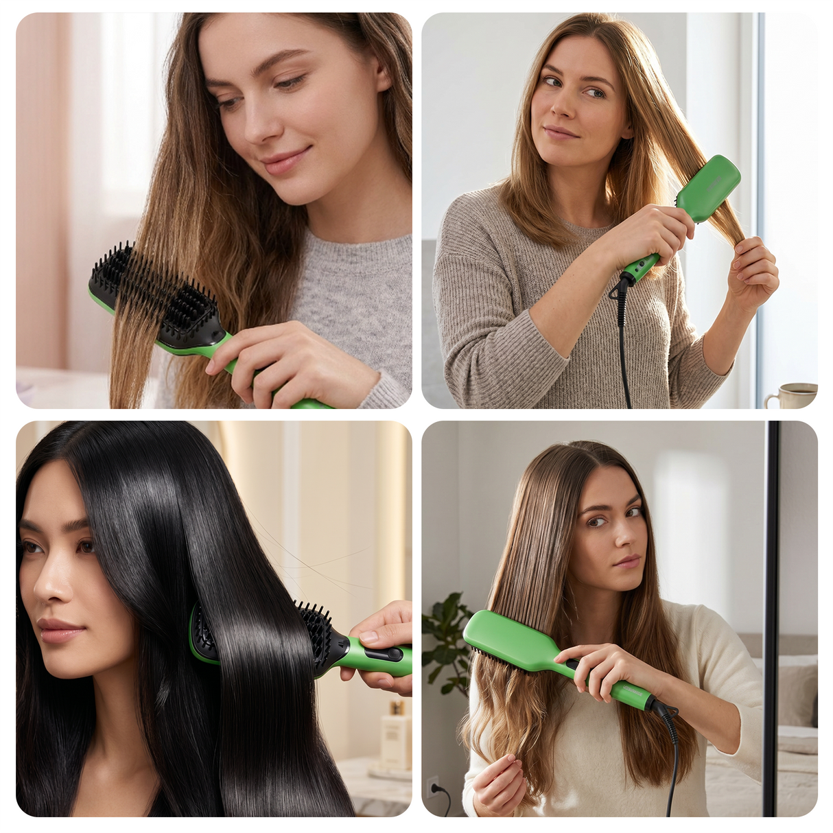 Hair Straightener Comb by Green Lion