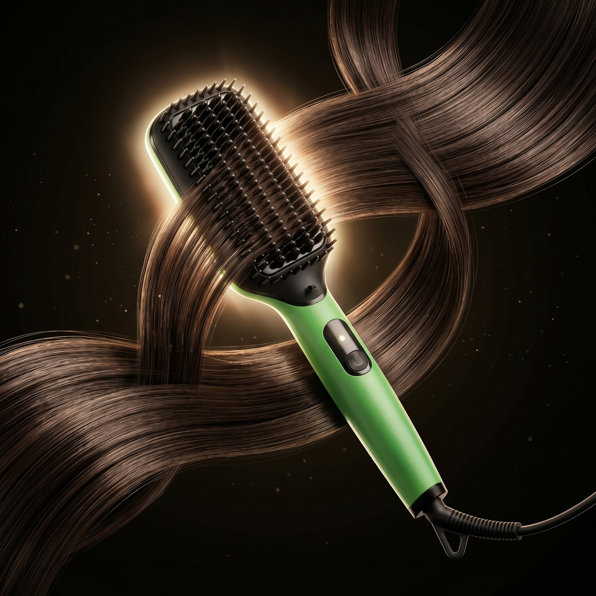 Hair Straightener Comb by Green Lion
