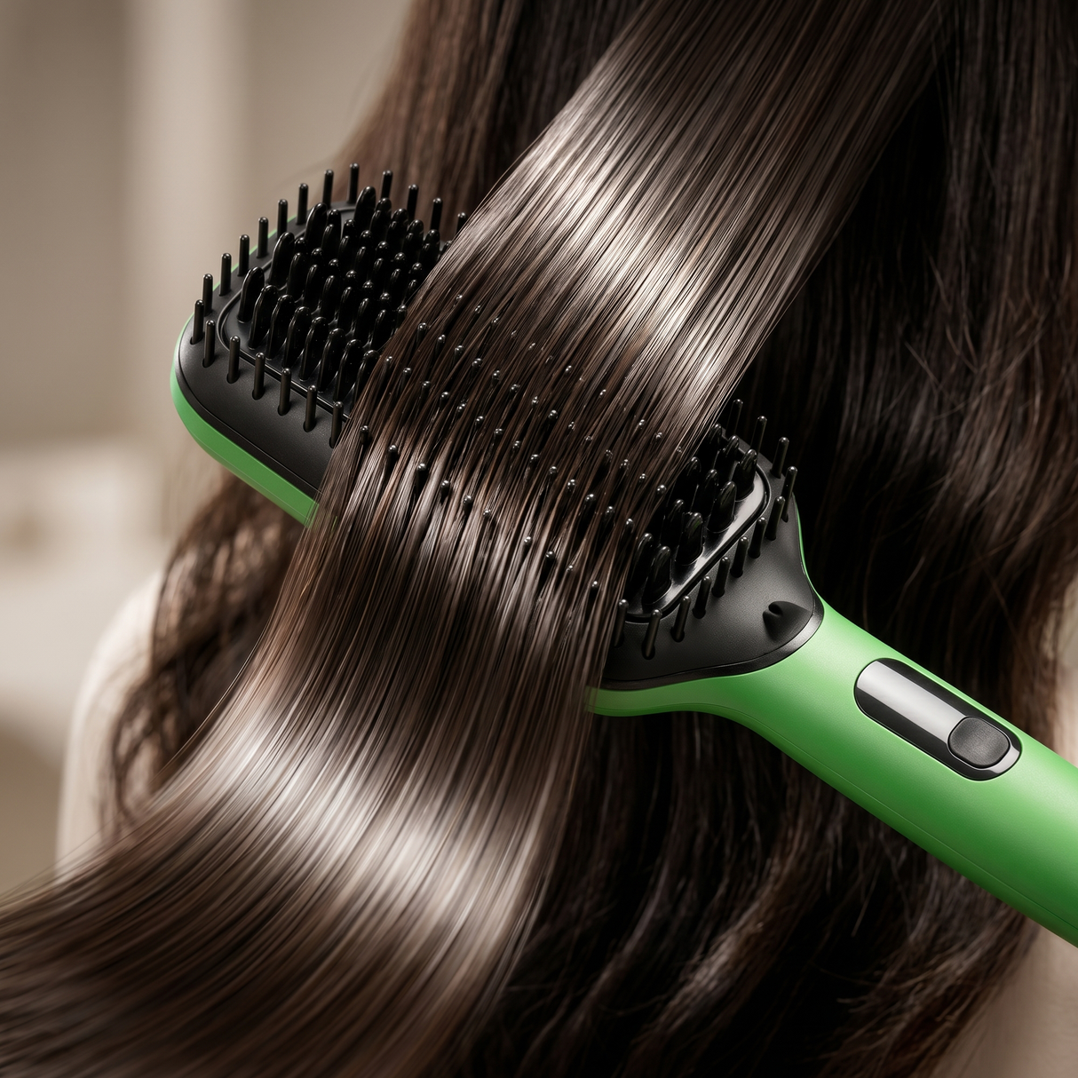 Hair Straightener Comb by Green Lion