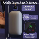 مجفف ملابس محمول 450 واط – تجفيف سريع مع تعقيم وإزالة العث