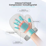 Wireless Hand Massager with Heat and Compression – Cordless Electric Wrist Massager, Rechargeable ideal for Gift by Comfier