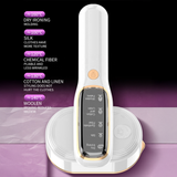 مكواة بخار محمولة للملابس - تسخين سريع في 15 ثانية، 5 أوضاع، مضادة للتسرب وخفيفة الوزن.