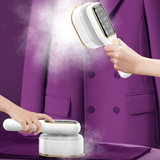 مكواة بخار محمولة للملابس - تسخين سريع في 15 ثانية، 5 أوضاع، مضادة للتسرب وخفيفة الوزن.