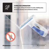 منظّف نوافذ يدوي – جهاز تنظيف زجاج وأسّطح كهربائي لاسلكي من Porodo 