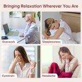 Head and Eye Massager – Air Pressure, Heat by TechLove | Massager | SASKA Trading Dubai UAE