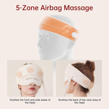Head and Eye Massager – Air Pressure, Heat by TechLove | Massager | SASKA Trading Dubai UAE