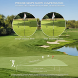 TR1 Golf Laser Rangefinder with Slope, Flag Lock & Vibration by ATuMan