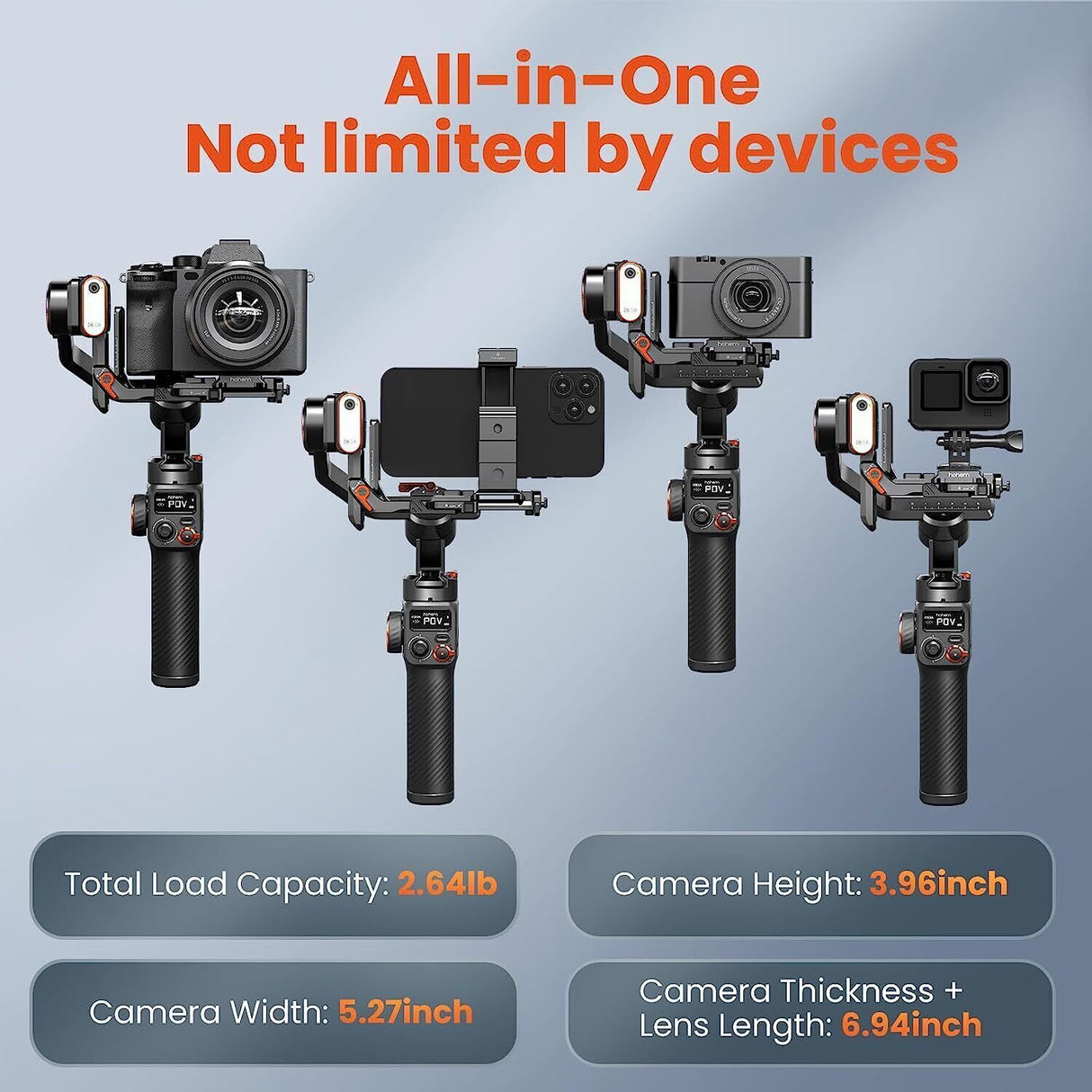 Hohem iSteady MT2 Kit Camera Gimbal