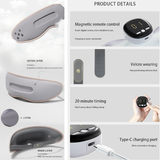 Hot & Cold Eye Massager with Adjustable Heat | Eye Massager | SASKA Trading Dubai UAE