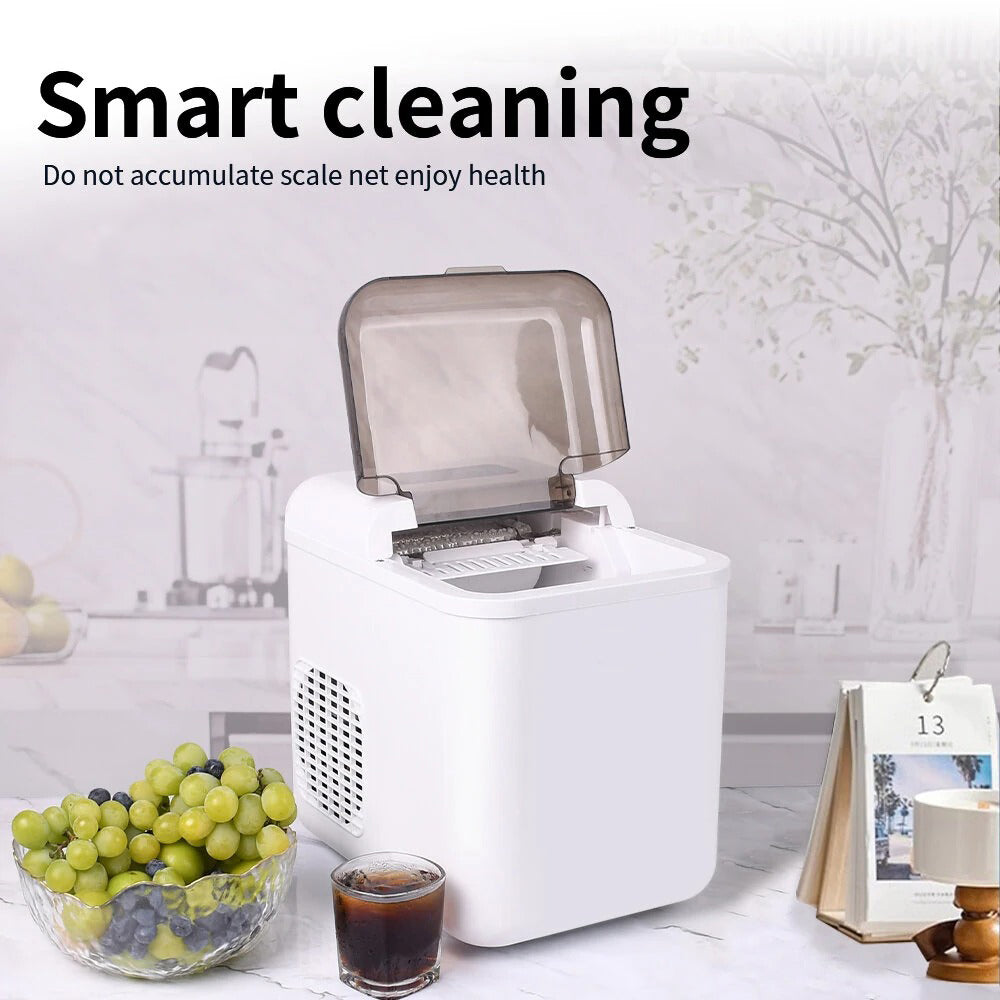 Smart Wi-Fi Ice Maker – App Control Countertop Ice Machine with Adjustable Ice Size, Automatic Cleaning