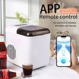 Smart Wi-Fi Ice Maker – App Control Countertop Ice Machine with Adjustable Ice Size, Automatic Cleaning